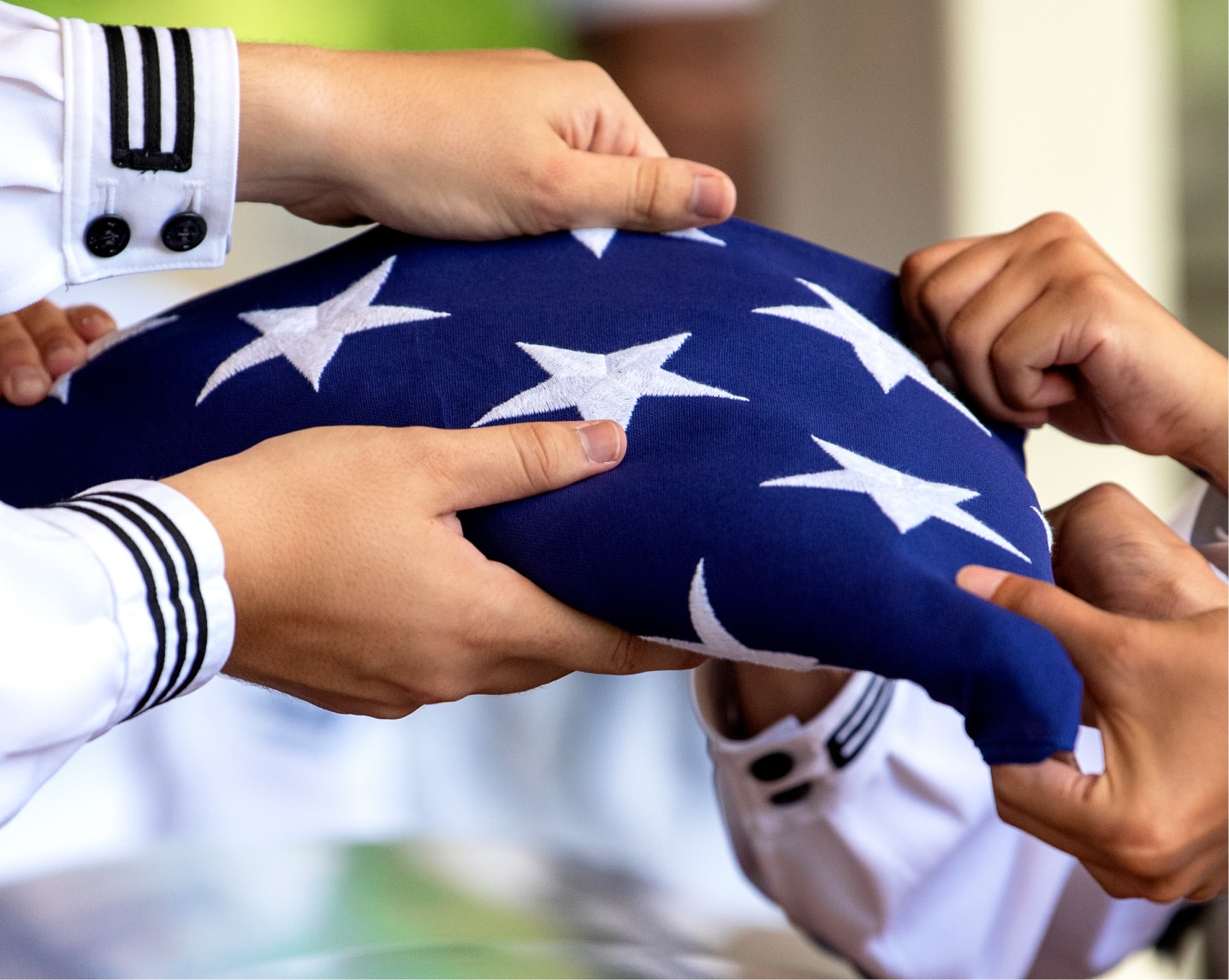U.S. military veteran — Folds of Honor supports families of fallen and disabled service members